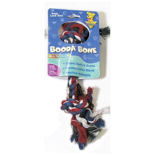 Booda Multi-Colored Rope Bone Dog Toy Sale