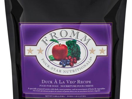 Fromm Four-Star Duck À La Veg® Recipe Dog Food Online now