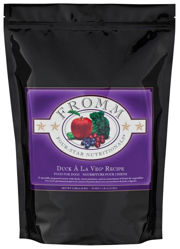 Fromm Four-Star Duck À La Veg® Recipe Dog Food Online now