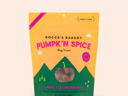 Bocce s Bakery Pumpk n Spice Soft & Chewy Treats For Cheap