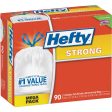 Hefty 13 Gal. Tall Kitchen White Trash Bag (90-Count) For Sale