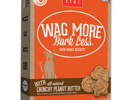 Cloud Star Wag More Bark Less Oven Baked Crunchy Peanut Butter Dog Treats For Cheap