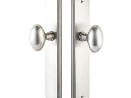 Emtek 7045CLH Entry Dum , Pair , Stretto , Concord 10  Plt , Cortina Lever , LH Online Sale