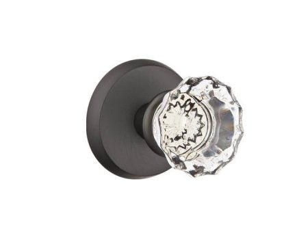 Emtek 7056AS Dummy , No.2 Rosette , Astoria Clear Knob Online