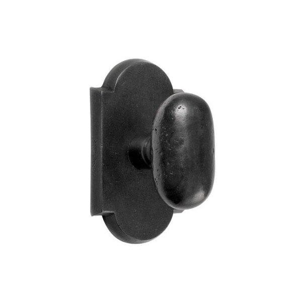 Emtek 7058BZEG Dummy , No.1 Rosette , Bronze Egg Knob Hot on Sale