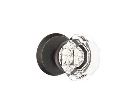 Emtek 7056OT Dummy , No.2 Rosette , Old Town Clear Knob Cheap