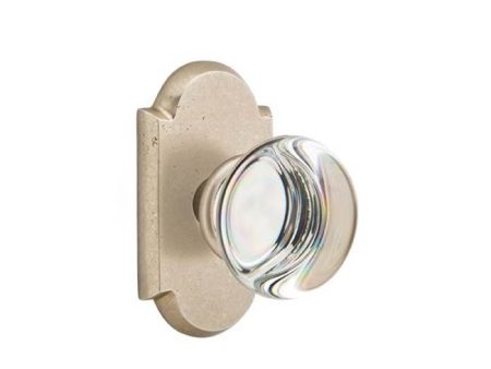 Emtek 7058PC Dummy , No.1 Rosette , Providence Crystal Knob on Sale