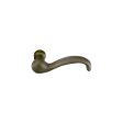 Emtek 7106TTLH Passage , No.2 Rosette , Teton Lever , LH Online Hot Sale